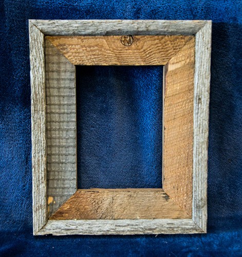 5 x 7 Rustic Barn Wood Frame 